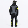 FXR Helium Lite Monosuit Charcoal/HiVis - pánsky overal