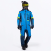 FXR Helium Lite Monosuit Blue/HiVis - pánsky overal