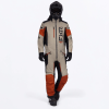FXR Helium Lite Monosuit Stone/Burnt Org - pánsky overal