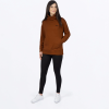 FXR Women's Ember Pullover Sweater Copper - dámska mikina