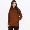 FXR Women's Ember Pullover Sweater Copper - dámska mikina