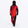 FXR Cold Cross CX Lite Monosuit Red/Oxblood - pánsky overal