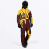 FXR Cold Cross CX Lite Monosuit Yellow/Oxblood - pánsky overal