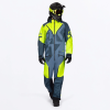 FXR Cold Cross CX Lite Monosuit Steel/HiVis - pánsky overal