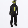 FXR Recruit Lite Monosuit Black/HiVis - pánsky overal