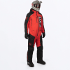 FXR Recruit Lite Monosuit Black/Red - pánsky overal