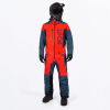 FXR Helium Lite Monosuit Steel/Red - pánsky overal