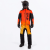 FXR Helium Lite Monosuit Black/Flame - pánsky overal