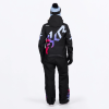 FXR Cold Cross CX Lite Monosuit Black/Twilight - dámsky overal