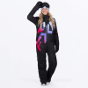 FXR Cold Cross CX Lite Monosuit Black/Twilight - dámsky overal