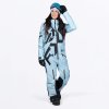 FXR Cold Cross CX Lite Monosuit Blue/Black - dámsky overal
