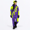 FXR Cold Cross CX Lite Monosuit Amethyst/HiVis - dámsky overal