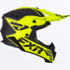 FXR Helium MX Helmet HiVis/Grey - motokrosová prilba