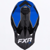 FXR Helium MX Helmet Blue/White - motokrosová prilba