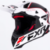 FXR Helium MX Helmet Red/White/Black - motokrosová prilba