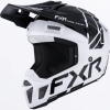 FXR Clutch MX Helmet White/Black - detská motokrosová prilba