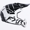 FXR Clutch Comp MX Helmet White/Black - motokrosová prilba