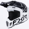FXR Clutch Comp MX Helmet White/Black - motokrosová prilba