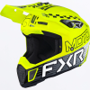 FXR Clutch Race Div MX Helmet HiVis - motokrosová prilba
