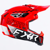 FXR Clutch Race Div MX Helmet Red - motokrosová prilba