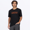 FXR Men's Pit Board Premium T-Shirt Black/Kash - pánske tričko