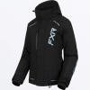 FXR Pulse Jacket Black/Maui Blue - dámska bunda
