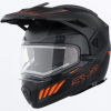 FXR Maverick X Pro Helmet Black/Orange - modulárna prilba s vyhrievaním