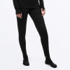 FXR Tenacious Merino Pant Black - dámske termonohavice