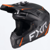 FXR Clutch Evo Helmet Black/Orange - motokrosová prilba