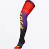 FXR Riding Sock Red/Purple - motokrosové ponožky