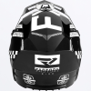 FXR Clutch Gladiator Helmet Black/White - motokrosová prilba