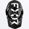 FXR Clutch Gladiator Helmet Black/White - motokrosová prilba
