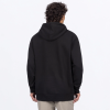 FXR Men's Victory Cotton Pullover Hoodie Black/White - pánska mikina