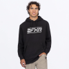 FXR Men's Victory Cotton Pullover Hoodie Black/White - pánska mikina