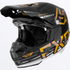 FXR 6D ATR-2 Helmet Black/White/Gold - motokrosová prilba