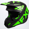 FXR Torque Team Helmet Black/Lime - motokrosová prilba