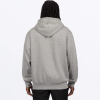 FXR Men's Victory Cotton Pullover Hoodie Grey/Black - pánska mikina