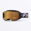 FXR Factory Ride MX Goggle Black - MX okuliare