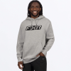 FXR Men's Pit Board Cotton Pullover Hoodie Grey/Black - pánska mikina