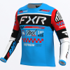FXR Podium Gladiator MX Jersey Cyan/Black/Red - motokrosový dres