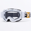 FXR Maverick Prime MX Goggle White/Gold - MX okuliare