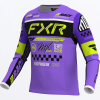 FXR Podium Gladiator MX Jersey Purple/Black/HiVis - motokrosový dres