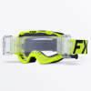 FXR Maverick Prime Roll-Off Goggle HiVis - MX okuliare