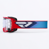 FXR Maverick Prime Roll-Off Goggle  Red - MX okuliare