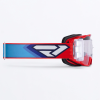 FXR Maverick Prime Roll-Off Goggle  Red - MX okuliare