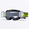 FXR Maverick Prime Roll-Off Goggle Black/HiVis - MX okuliare