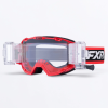 FXR Maverick Prime Roll-Off Goggle Red - MX okuliare