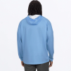 FXR Men's Attack Air UPF Pullover Hoodie Alaskan Blue/Deep Cobalt - pánska mikina