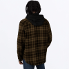 FXR Timber Insulated Flannel Jacket Bronze/Black - pánska mikina