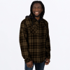 FXR Timber Insulated Flannel Jacket Bronze/Black - pánska mikina